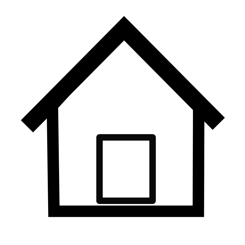 800x800 Simple Home Free Vector 4vector