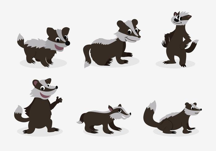 700x490 Funny Honey Badger Pose Character