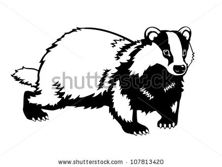 450x339 Honey Badger Clipart Tribal Free Collection Download And Share