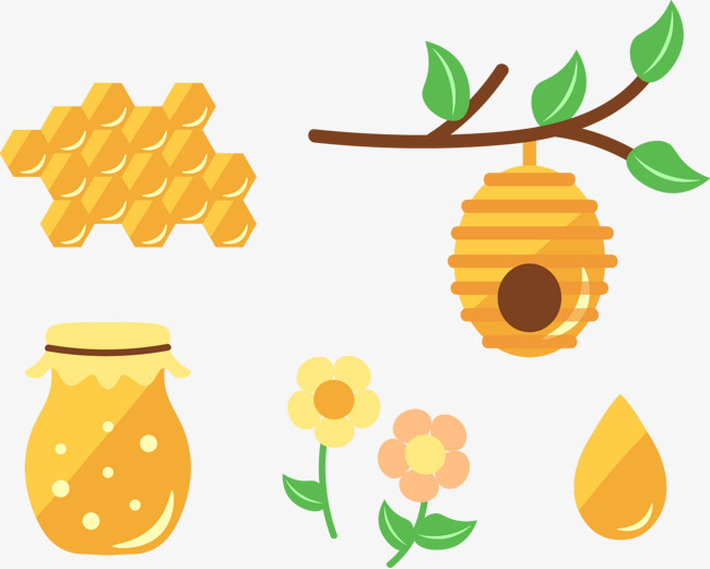 650x521 Vector Painted Honey, Vector, Hand Painted, Cartoon Png And Vector