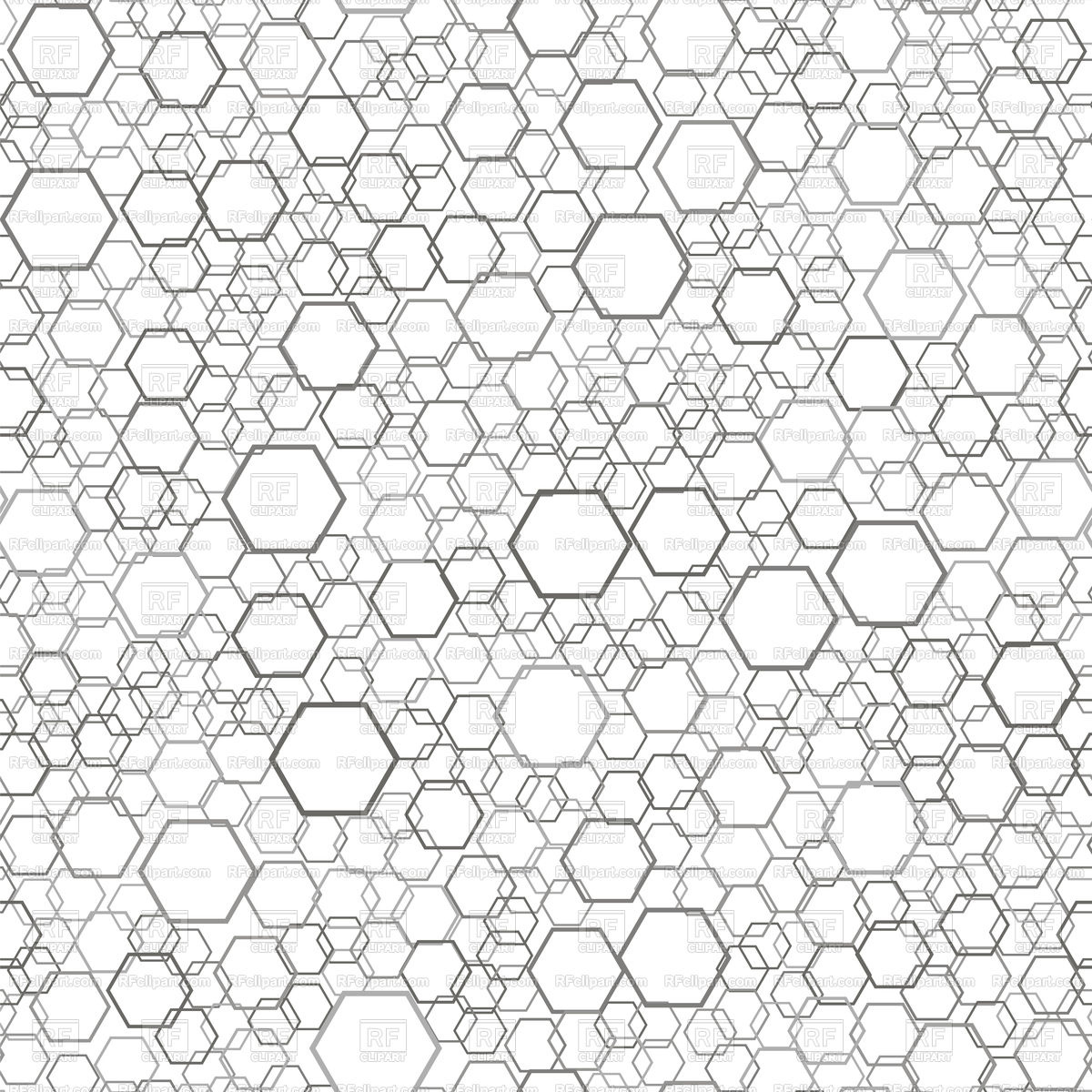 1200x1200 Honeycomb Line Background Vector Image Vector Artwork Of