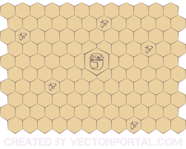 600x480 Honeycomb Background Vector Honey Comb, Bee, Etc.
