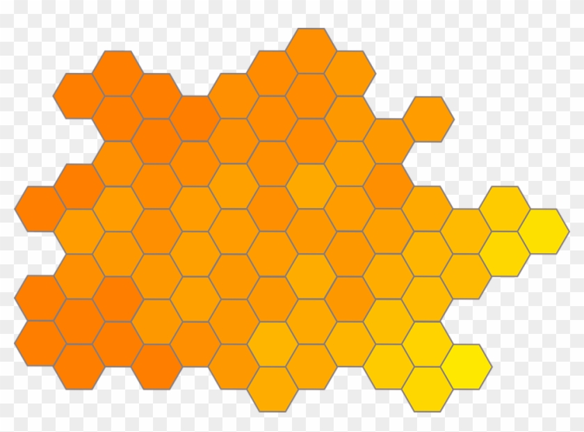 840x621 Honeycomb Gradient Hexagon Orange Yellow H