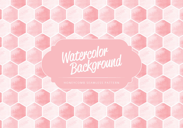 632x443 Vector Watercolor Honeycomb Pattern Free Vector Download 416557