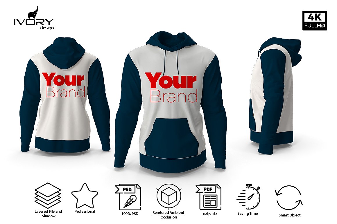 1160x772 Best Hoodie Psd Mockup Templates