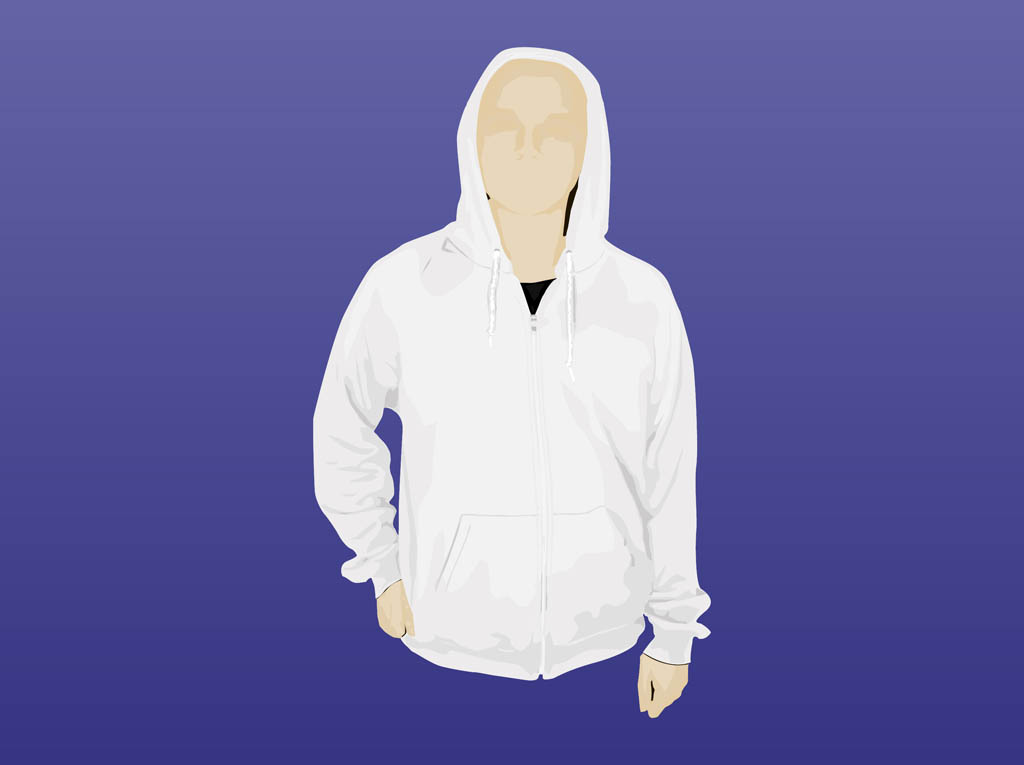 1024x765 Guy With Hoodie Vector Art Amp Graphics