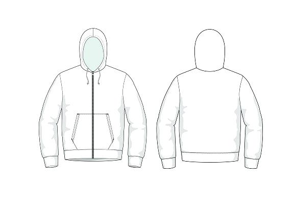 580x410 Hoodie Vector Template Grey Shopeljefe.co