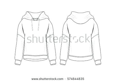 450x318 Sweatshirt Vector Template Free Download White Hoodie Design Front
