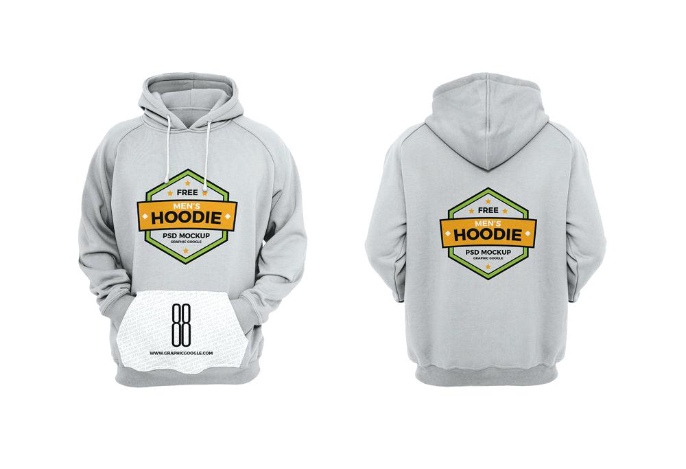 1000x683 Hoodie Design Template Free