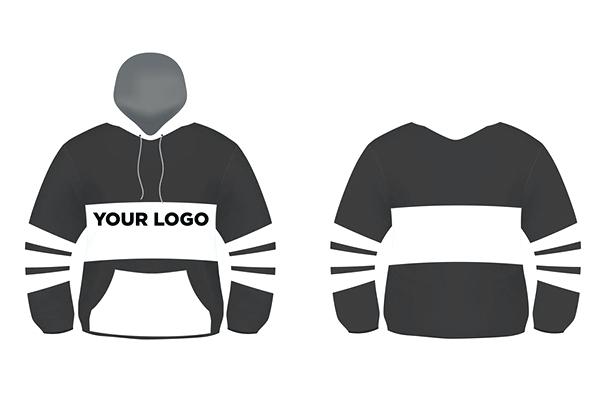 606x410 Best Free Hoodie Templates Shirt Design Template Vector Black And