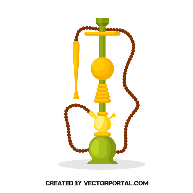 660x660 Hookah Vector Clip Art