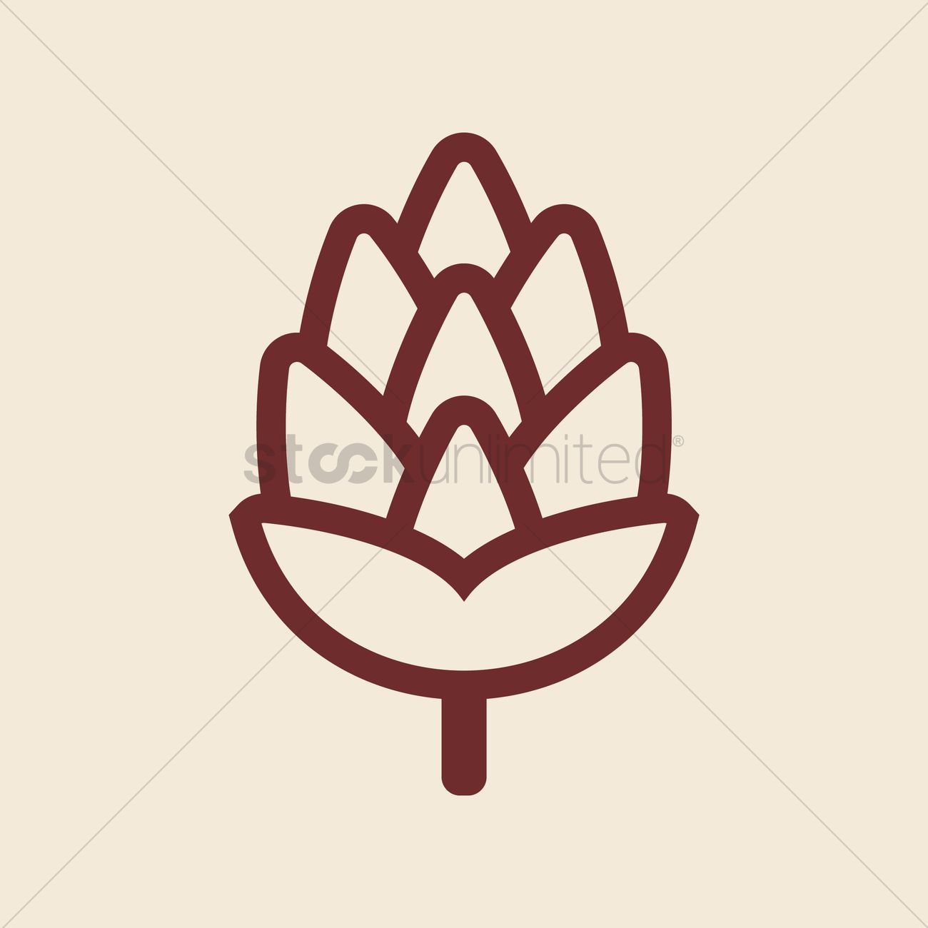 1300x1300 Hop Vector Image