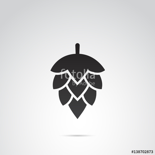 500x500 Hop Vector Icon. Stock Image And Royalty Free Vector Files On