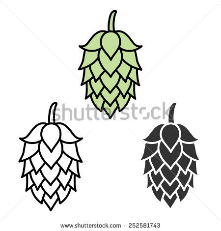 450x470 Hops Clipart Stylized ~ Frames ~ Illustrations ~ Hd Images ~ Photo
