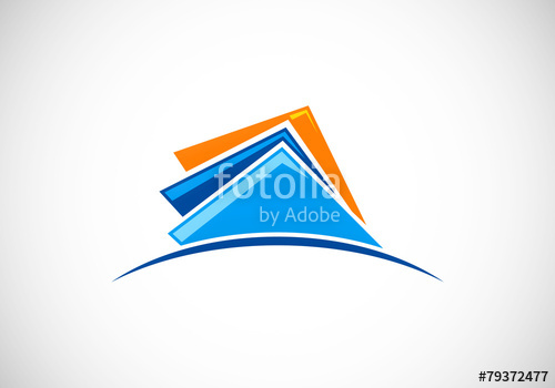 500x350 Document Files Storage Horizon Vector Logo Stock Image And