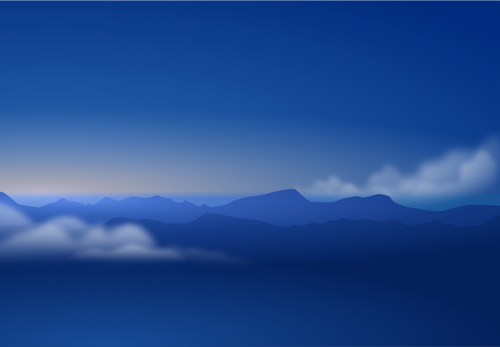 500x347 Blue Horizon Background Vector Image Public Domain Vectors