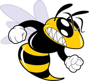 300x273 A Cartoon Hornet Clipart Free Images