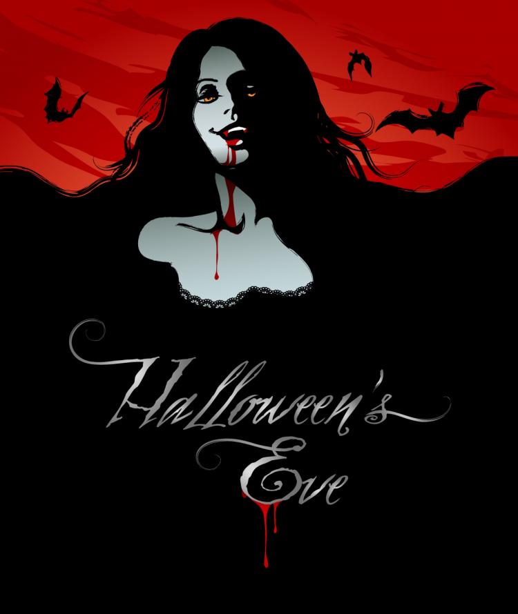 750x890 Halloween Horror Poster Vector Free Vector 4vector