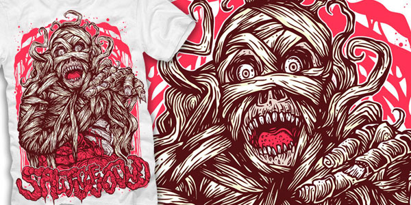 600x300 Halloween Horror Fest Of Over 50 Scary Vector Illustrations