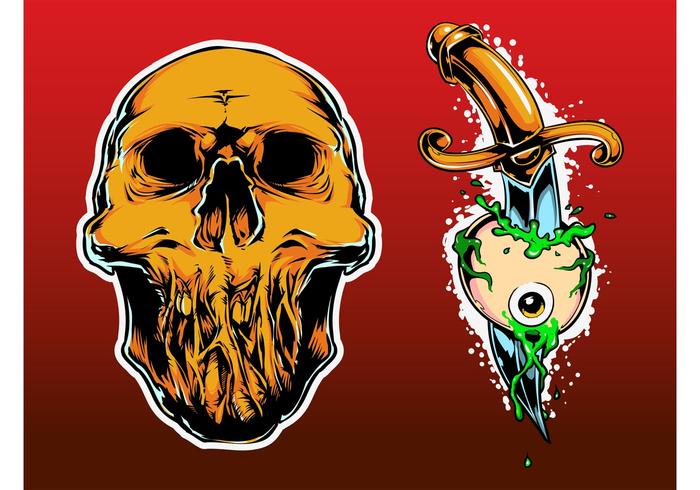 700x490 Horror Illustrations