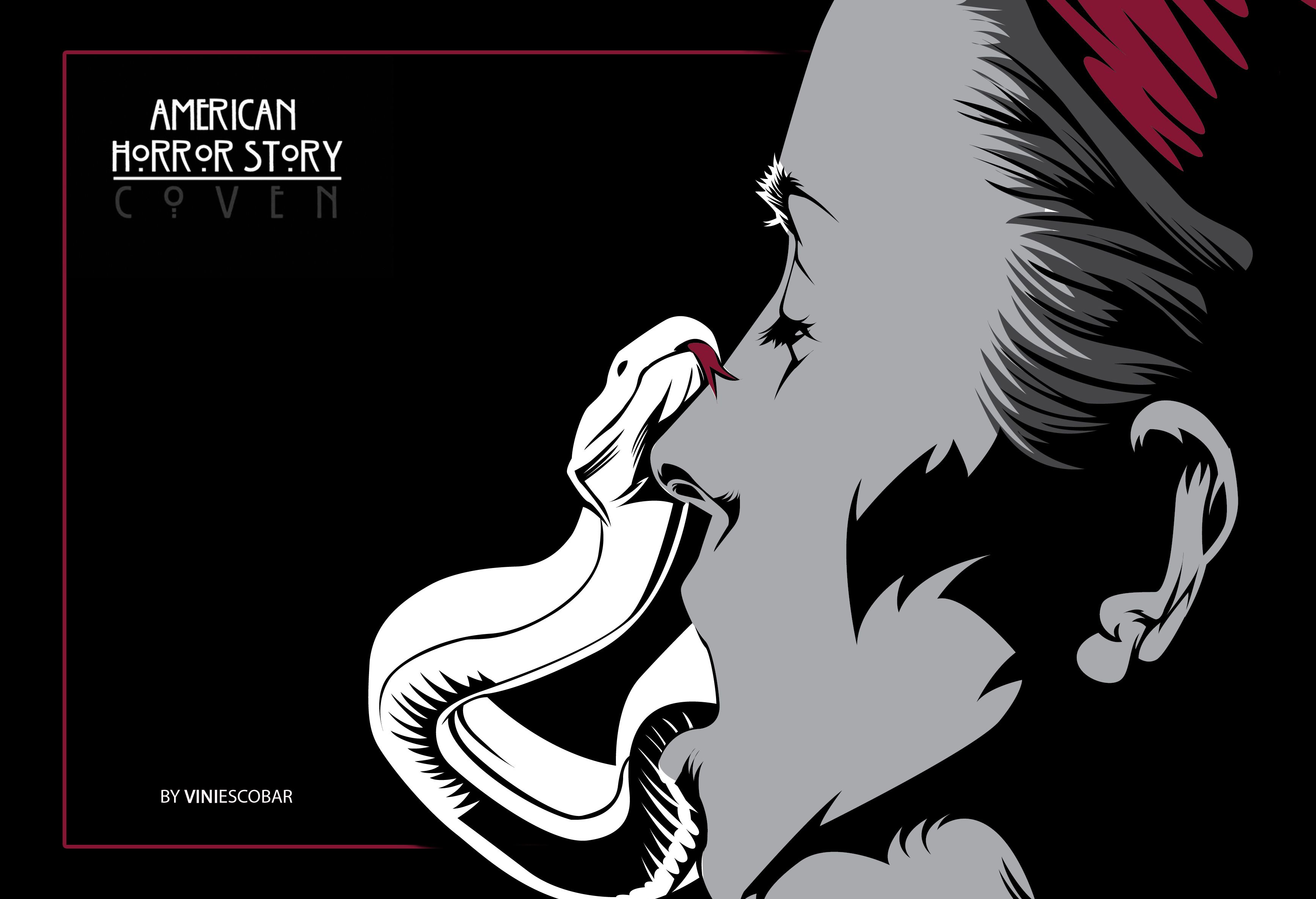 3470x2371 American Horror Story Coven Poster Based On Print