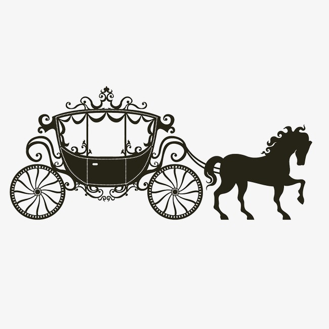 Horse Carriage Vector