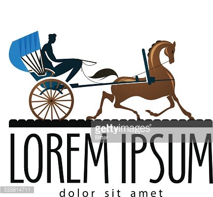 432x399 Carriage Vector Logo Design Transport Or Horse Icon Premium