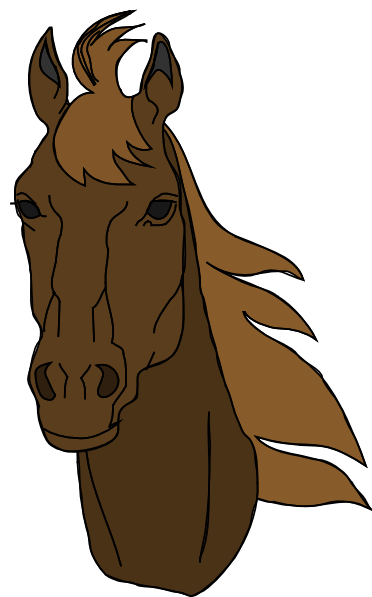 372x597 Horse Face Clipart Amp Horse Face Clip Art Images