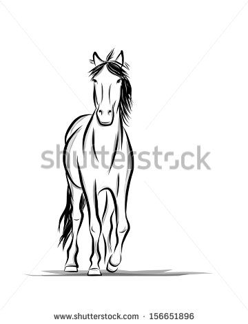 360x470 Horse Head Vector Stock Photos, Images, Amp Pictures Shutterstock