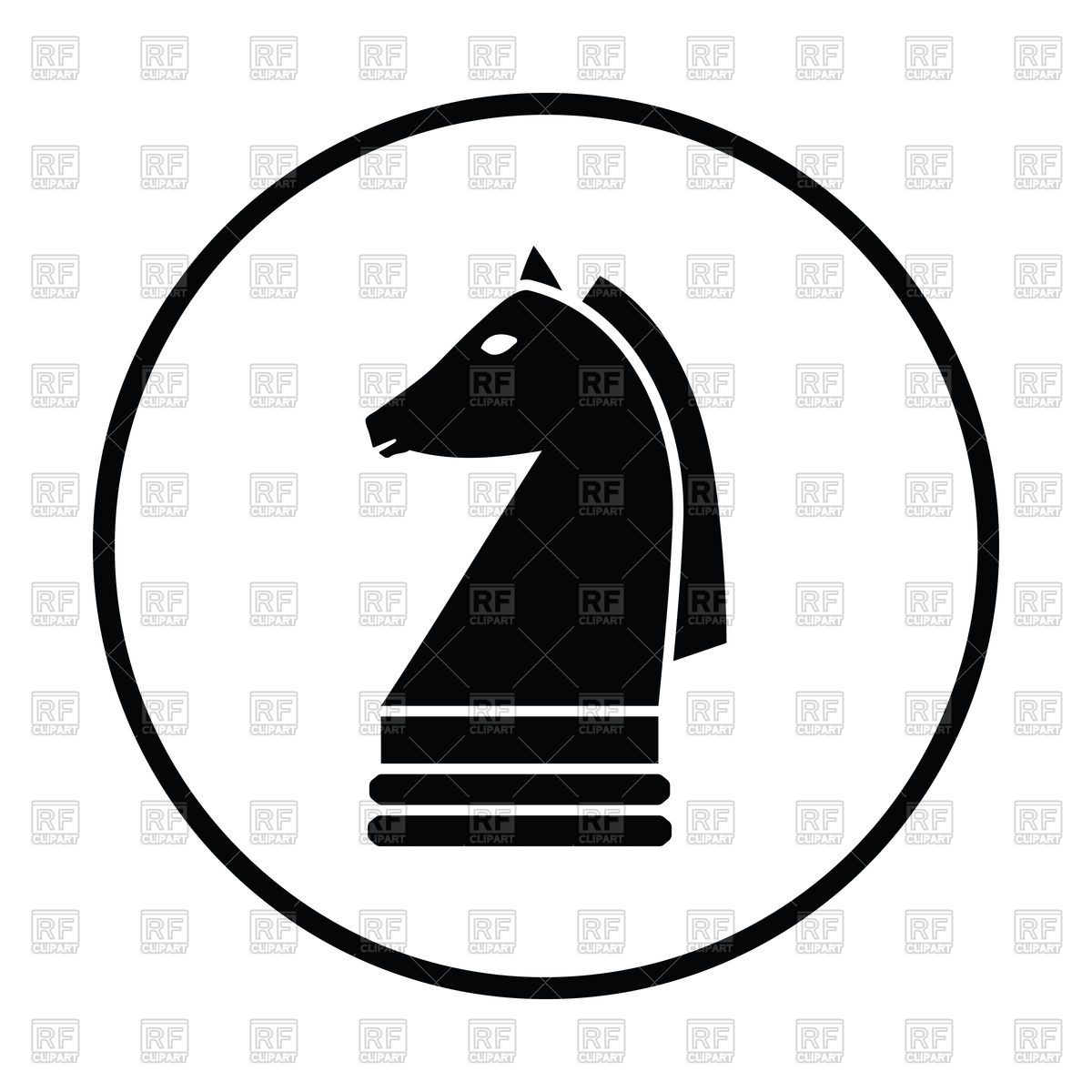 1200x1200 Chess Horse Icon Vector Image Vector Artwork Of Signs, Symbols