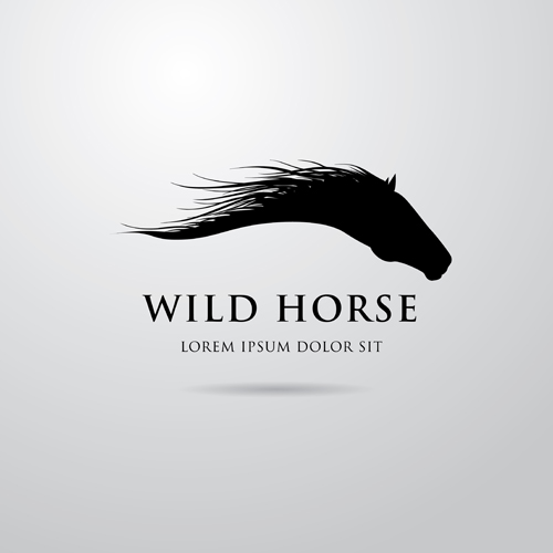 500x500 Creative Horse Logo Vector Design 01 Free Download