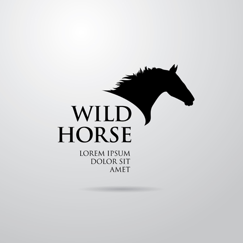 500x500 Creative Horse Logo Vector Design 06 Free Download