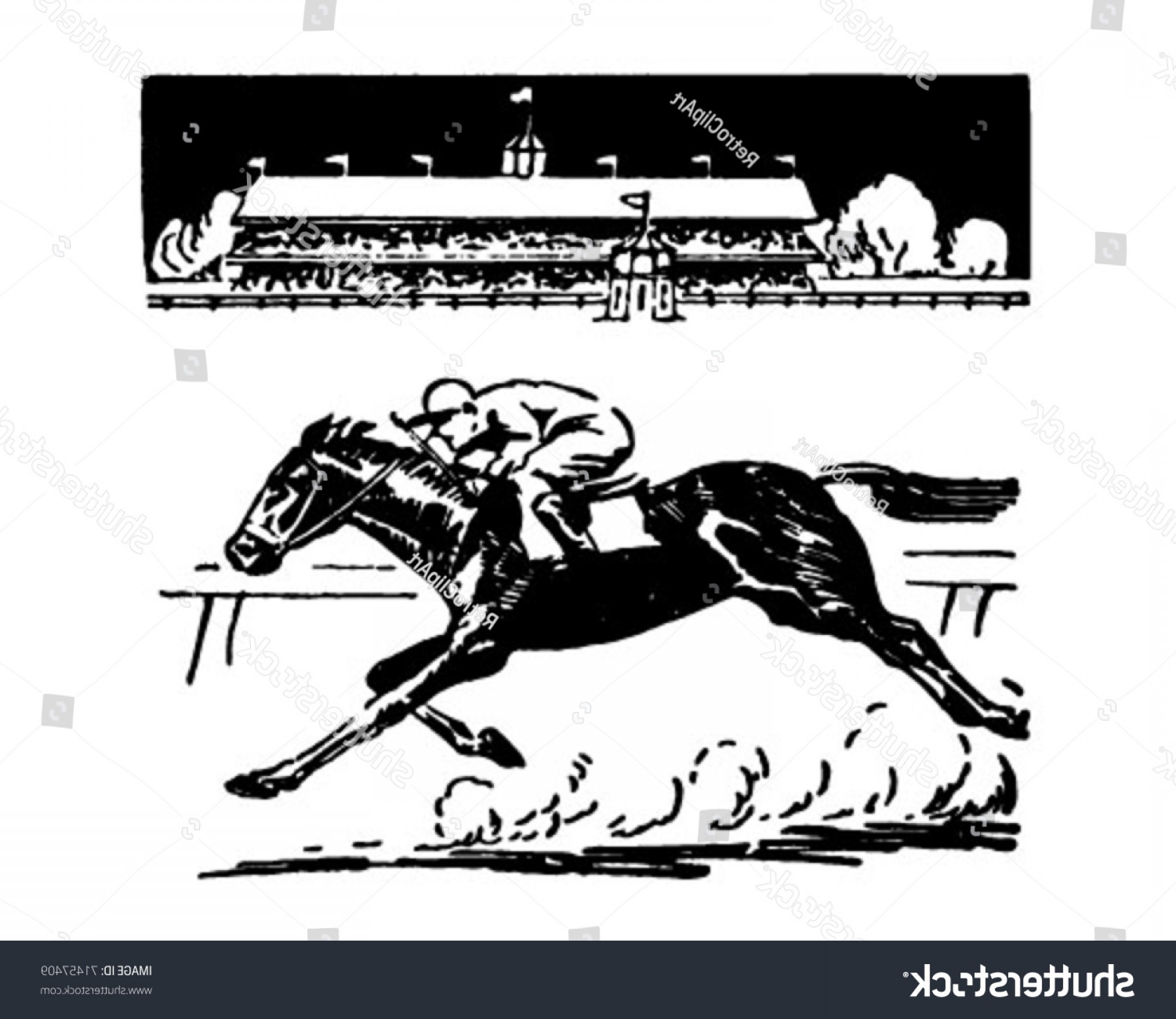 1800x1560 Barrel Racing Vector Art Shopatcloth