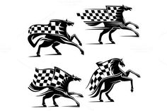 236x157 Jockey On Horse Fonts Logos Icons Horse, Vector