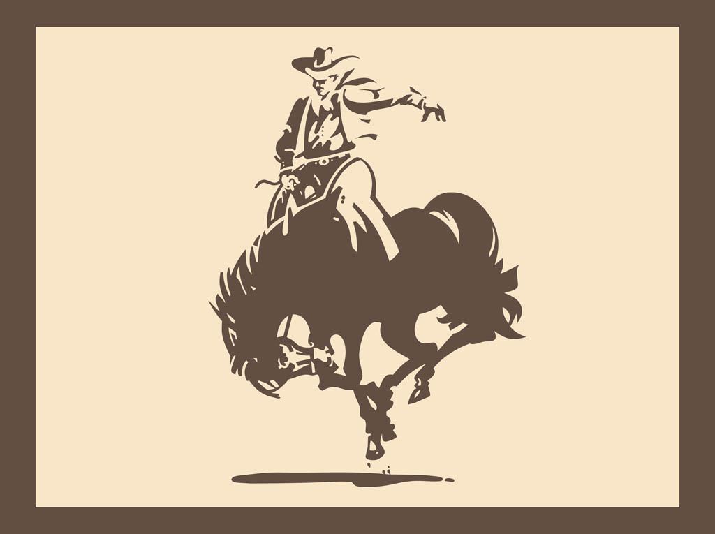1024x765 Rodeo Horse Riding Vector Art Amp Graphics