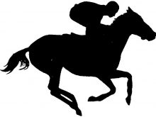 220x165 Horse Racing Images Clip Art Free Horse Racing Vector Illustration