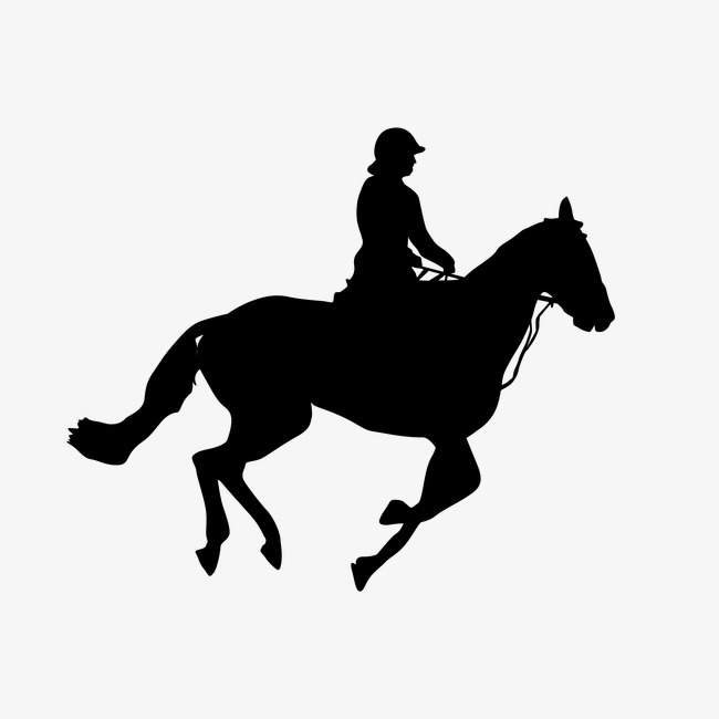 650x650 Horse Riding Silhouette Figures,vector, Sports, Sketch, Silhouette