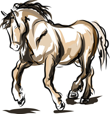 355x368 Horse Free Vector Download (798 Free Vector) For Commercial Use