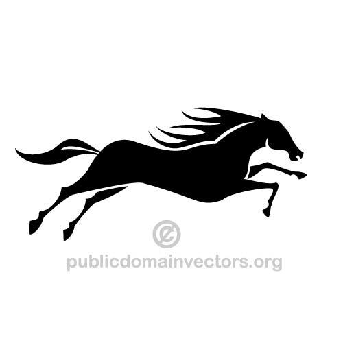 500x500 Running Horse Vector Public Domain Vectors