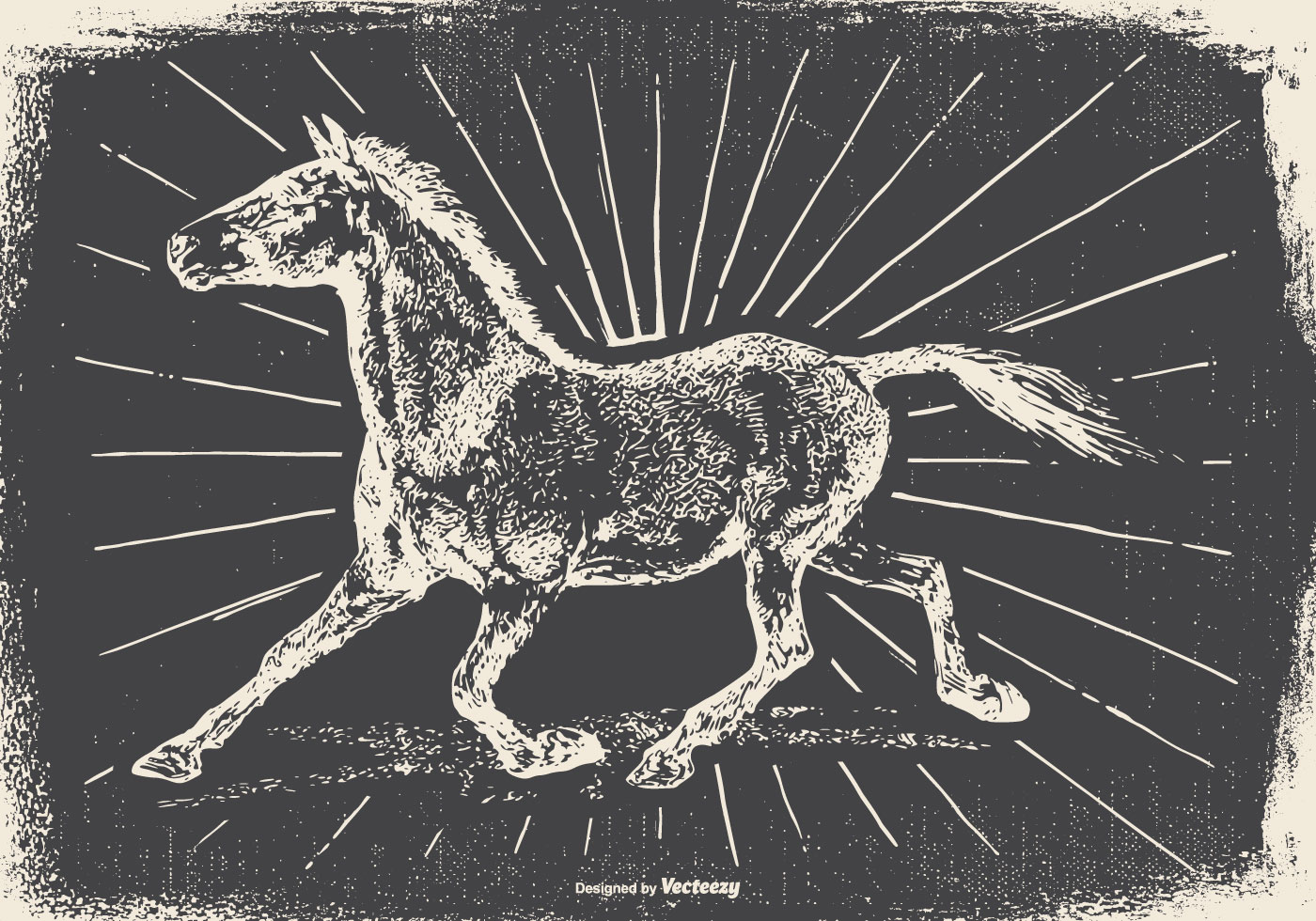 1400x980 Horse Free Vector Art