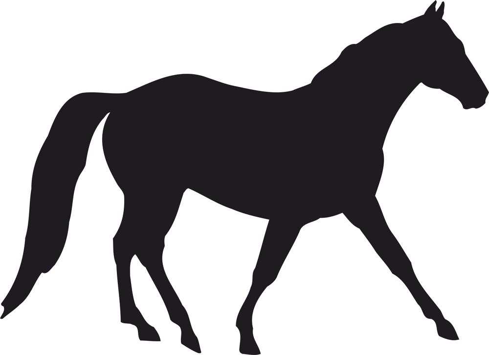 1000x727 Horse Silhouette Vector Free Vector Download