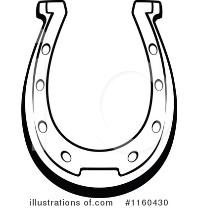 400x420 Drawn Horseshoe Vector 3350022
