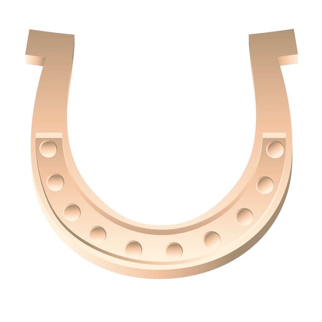 1024x1024 Gleaming Golden Horseshoe Vector Free Download Eps Files