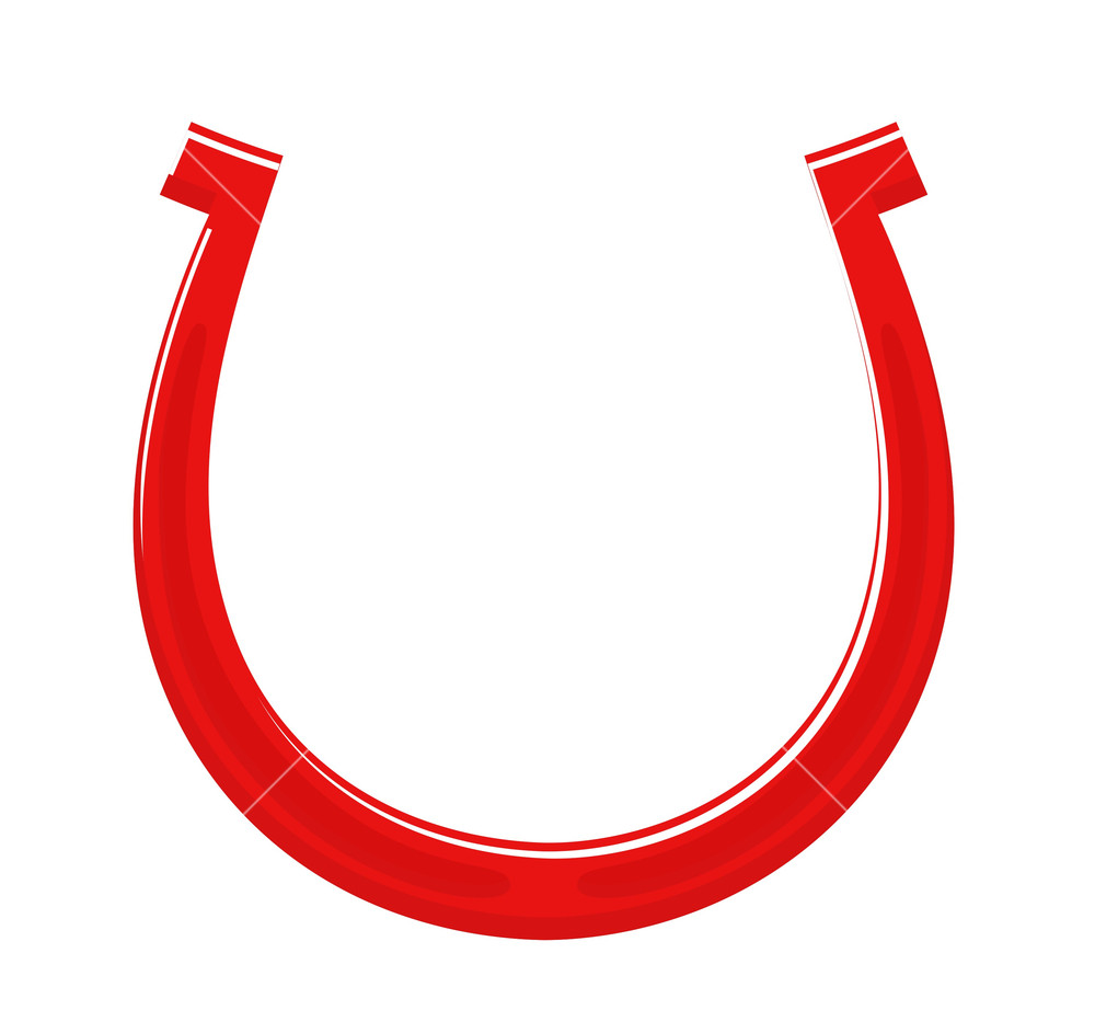 1000x933 Horseshoe Vector Royalty Free Stock Image