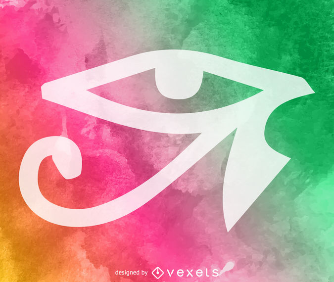 675x570 Watercolor Eye Of Horus
