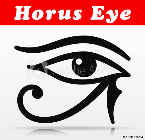 500x484 Horus Eye Vector Icon Design