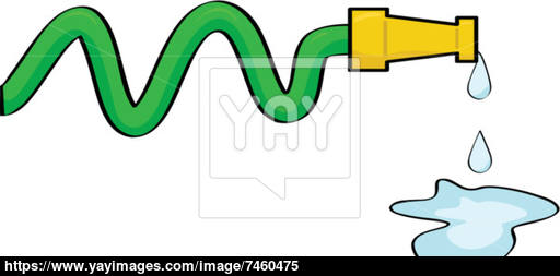 512x253 Water Hose Vector