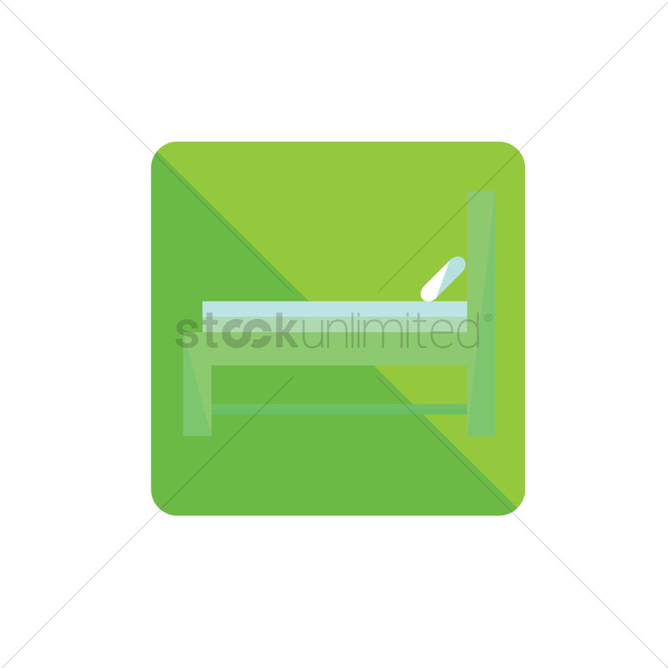1300x1300 Free Hospital Bed Vector Image