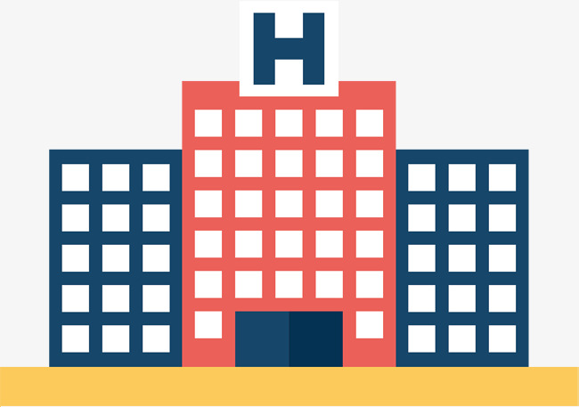 650x457 Hospital Building, Building Vector, Hospital, Multi Storied