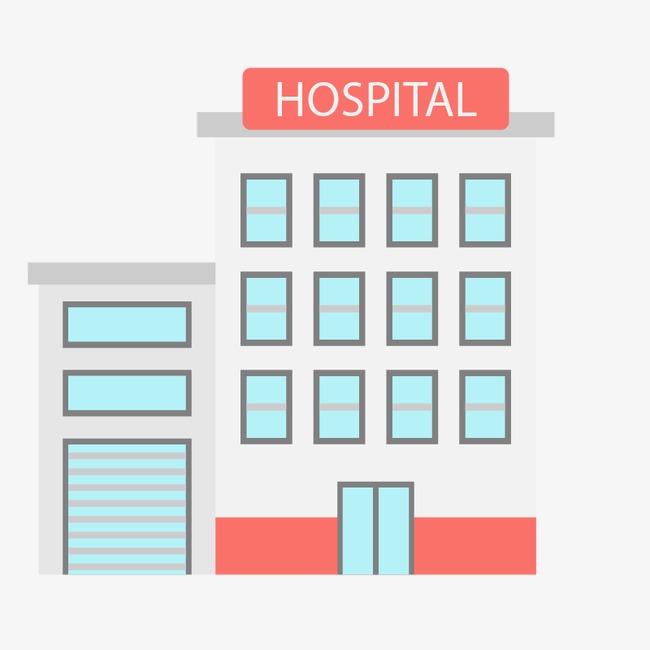 650x650 Hospital, Vector Architecture, Cartoon House, Hospital Vector Png